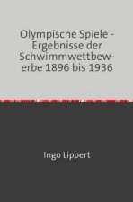 Sportstatistik / Olympische Spiele - Ergebnisse der Schwimmwettbewerbe 1896 bis 1936