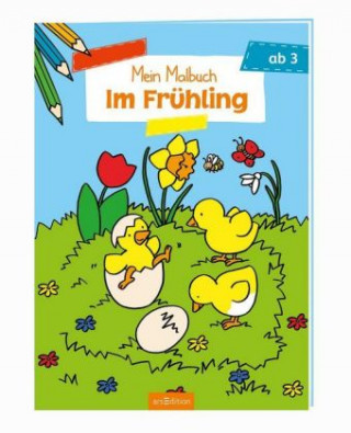 Malbuch ab 3 - Im Frühling VE 5