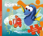 Hľadá sa Dory Kniha s puzzle