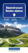 Alpenstrassen Strassenkarte 1 : 750 000