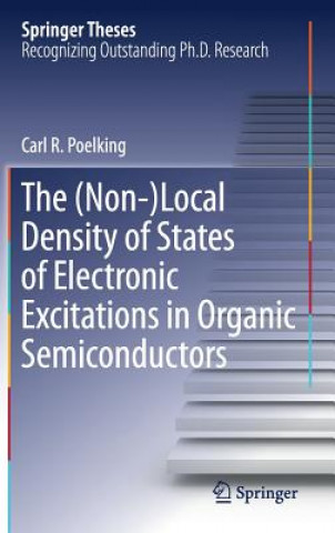 (Non-)Local Density of States of Electronic Excitations in Organic Semiconductors