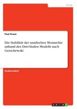 Die Stabilität der saudischen Monarchie anhand des Drei-Säulen Modells nach Gerschewski