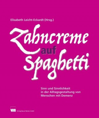 Zahncreme auf Spaghetti