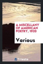 Miscellany of American Poetry, 1920