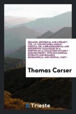 Remains, Historical and Literary, Vol. LII