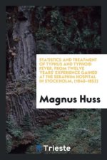 Statistics and Treatment of Typhus and Typhoid Fever, from Twelve Years' Experience Gained at the Seraphim Hospital in Stockholm, (1840-1852)