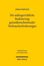 Die aussergerichtliche Realisierung grenzuberschreitender Verbraucherforderungen