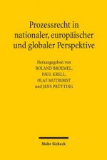 Prozessrecht in nationaler, europaischer und globaler Perspektive
