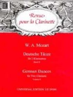 Mozart, W: Deutsche Tänze