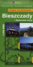 Bieszczady i bukovske vrchy Mapa turystyczna 1:70 000