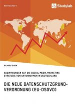 neue Datenschutzgrundverordnung (EU-DSGVO). Auswirkungen auf die Social Media Marketing Strategie von Unternehmen in Deutschland