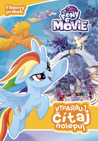 My Little Pony film Vyfarbuj, čítaj, nalepuj