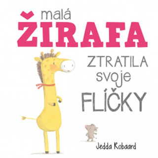 Malá žirafa ztratila svoje flíčky