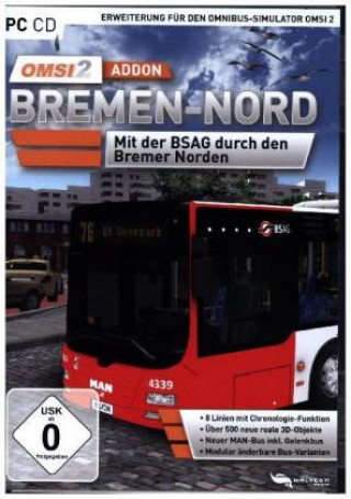 OMSI 2 AddOn Bremen - Nord, 1 CD-ROM