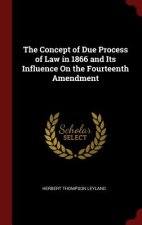 Concept of Due Process of Law in 1866 and Its Influence on the Fourteenth Amendment
