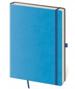 Zápisník Flexies L tečkovaný modrý