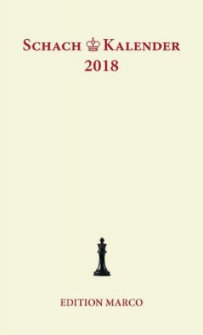 Schachkalender 2018 Taschenkalender