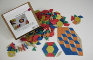 Pattern Blocks, 250 Teile aus RE-Wood®