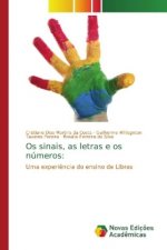 Os sinais, as letras e os numeros