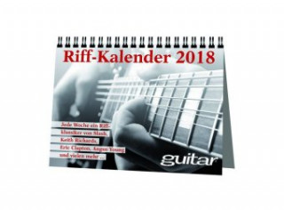 Guitar Riffkalender 2018