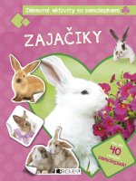 Zábavné aktivity so samolepkami - Zajačiky