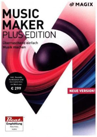 MAGIX Music Maker Plus Edition, 1 DVD-ROM