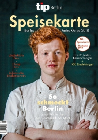 tip Berlin Speisekarte Berlins Gastro-Guide 2018