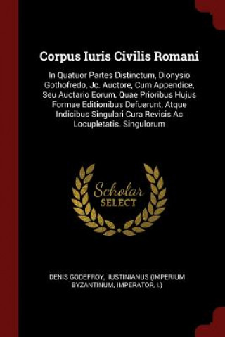 Corpus Iuris Civilis Romani