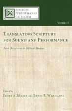 Translating Scripture for Sound and Performance