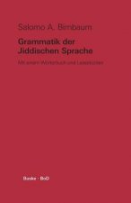 Grammatik der Jiddischen Sprache