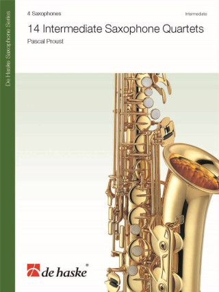 14 INTERMEDIATE SAXOPHONE QUARTETS