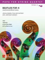 BEATLES FOR 4