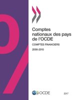 Comptes nationaux des pays de l'OCDE, Comptes financiers 2016