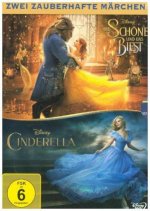 Die Schöne und das Biest / Cinderella (Live-Action Doppelpack), 2 DVDs