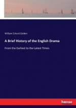 Brief History of the English Drama