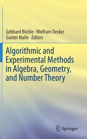 Algorithmic and Experimental Methods  in Algebra, Geometry, and Number Theory