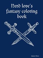 Fantasy coloring book