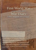 8 DIVISION 25 Infantry Brigade Princess Charlotte of Wales's (Royal Berkshire Regiment) 2nd Battalion and East Lancashire Regiment 2nd Battalion