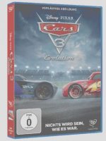 Cars 3 - Evolution, 1 DVD, 1 DVD-Video