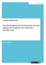 Das Bundesgesetz für Datenschutz und die digitale Privatsphäre der Schweizer Bevölkerung