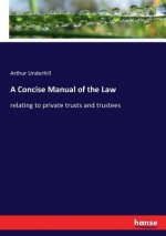 Concise Manual of the Law