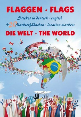 Flaggen Aufkleber - Die Welt / Flags - The world