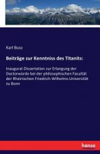 Beitrage zur Kenntniss des Titanits
