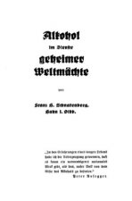 Alkohol im Dienste geheimer Weltmächte