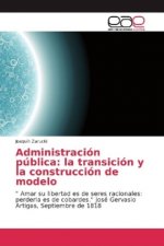Administración pública: la transición y la construcción de modelo