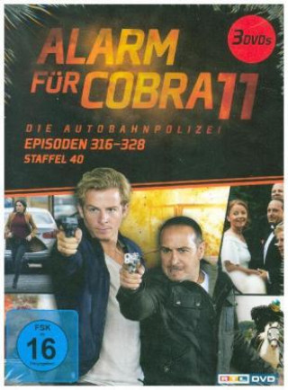 Alarm für Cobra 11. Staffel.40, 3 DVD