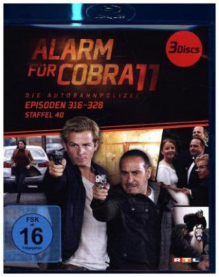 Alarm für Cobra 11. Staffel.40, 3 Blu-ray