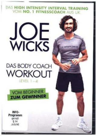 JOE WICKS - Das Body Coach Workout - Level 1-4 - (HIIT - High Intensity Interval Training), 1 DVD
