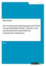 Die verschiedenen Bedeutungen der Wüste in Jean Baudrillards Werk 