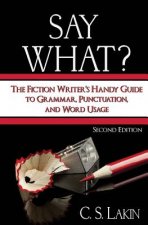 Say What?: The Fiction Writer's Handy Guide to Grammar, Punctuation, and Word Usage